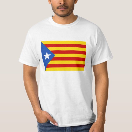 catalonië vlag t-shirt (Voorkant)