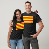 Catalonië Vlag T-shirt (Unisex)
