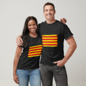 Catalonië vlag t-shirt (Unisex)