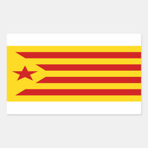 Cataloniste socialist Estelada Flag Sticker