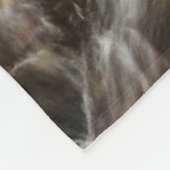 Cataloochee Creek NC: Grote rokergebergte Fleece Deken (Hoek)