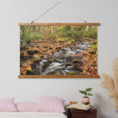 Cataloochee Creek NC: Grote rokergebergte Hangend Wandkleed (Slaapkamer)