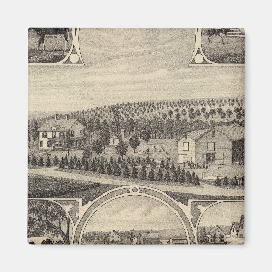 Catalpa, Nebraska Magneet (Voorkant)