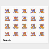 Catalunya, ja-we-kunnen ronde sticker (Vel)