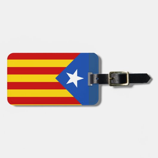 Catalunya suitcase Identification worldwide Bagagelabel (Voorkant horizontaal)
