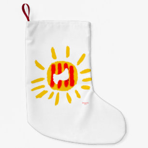 Catalunya Zon ,Patriottisch Symbool Kerst Sock Kleine Kerstsok