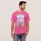 Catalyst Cute Chemistry Cat Pun T-shirt (Voorkant volledig)
