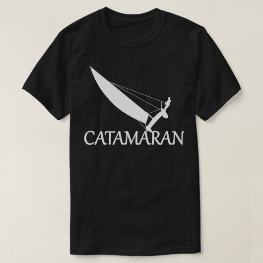 Catamaraanse trapeze zeilen Klassieke TShirt (Design voorkant)