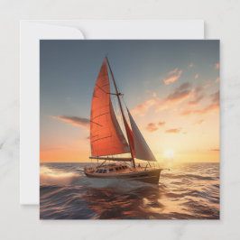 Catamaran Boat Gift Kaart