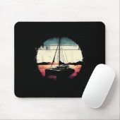 Catamaran Bootliefhebber - Vintage Zeiler Zeilboot Muismat (Met muis)