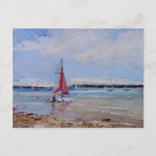 Catamaran Brittany Briefkaart (Voorkant)