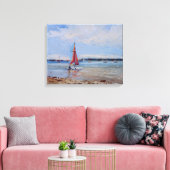 Catamaran Brittany Canvas Afdruk (Insitu (Woonkamer))
