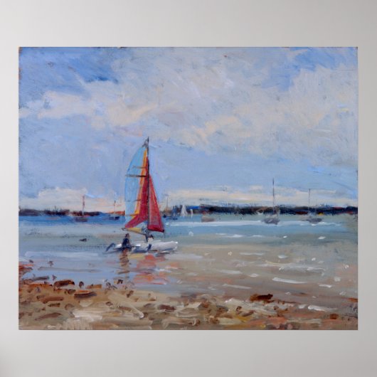 Catamaran Brittany Poster (Voorkant)