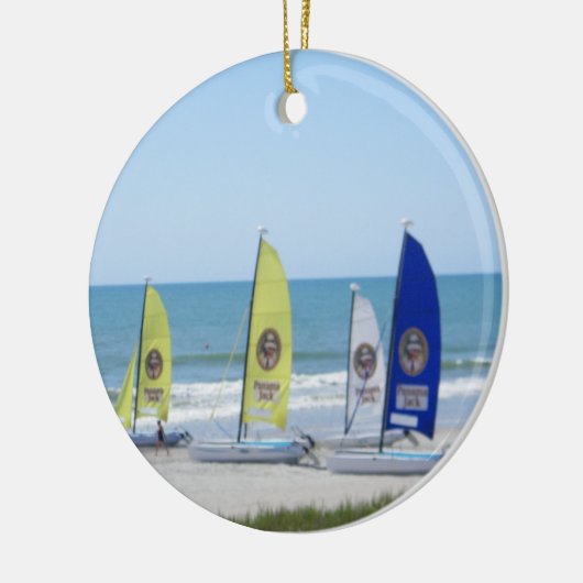 CATAMARAN CHRISTMAS ORNAMENT (Links)