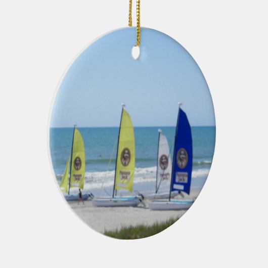 CATAMARAN CHRISTMAS ORNAMENT (Rechts)