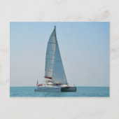 Catamaran Clara Briefkaart (Voorkant)