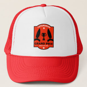 Catamaran Hydrofoil Zeilboot Racing Trucker Pet