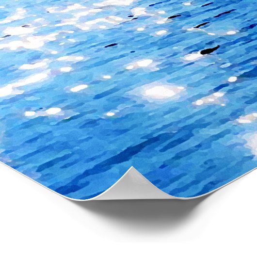 Catamaran in Beauful Dominica Waters Poster (Hoek)