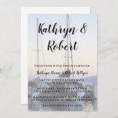 Catamaran in Lahaina Harbour Wedding Kaart (Voorkant / Achterkant)