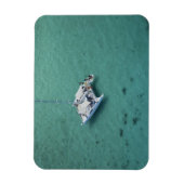 Catamaran, Mamanuca-eilanden, Fiji, Zuid-Pacific Magneet (Verticaal)