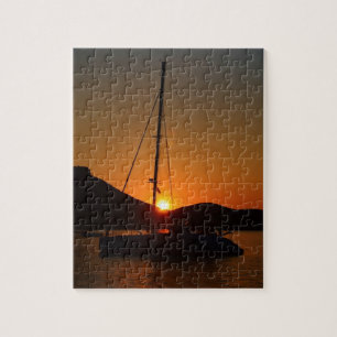 Catamaran op zonsondergang Ibiza.JPG Legpuzzel