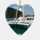 Catamaran Ornaments Keramisch Ornament (Rechts)