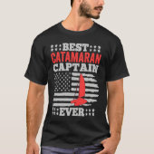 Catamaran Sailing Captain Sailor Best Catamaran Ca T-shirt (Voorkant)