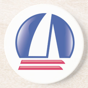 Catamaran Sailing_Pontoon Racing_Blue Moon Zandsteen Onderzetter