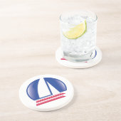 Catamaran Sailing_Pontoon Racing_Blue Moon Zandsteen Onderzetter (Zijkant)