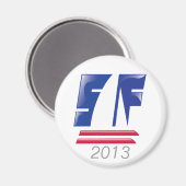 Catamaran Sailing_Pontoon Racing_S.F. Bay Boeing Magneet (Voorkant / Achterkant)