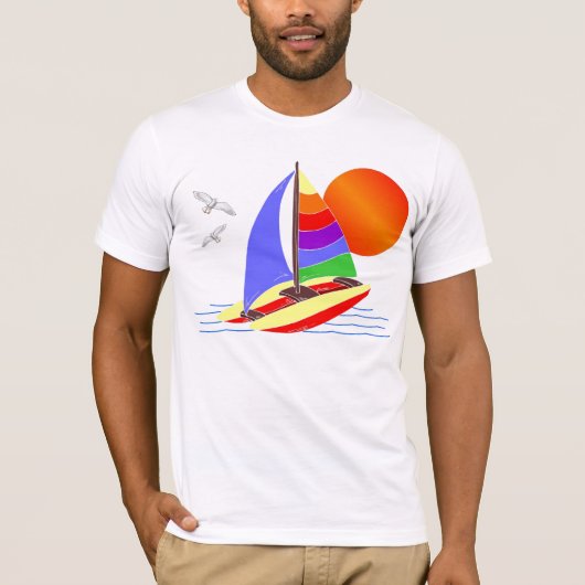Catamaran T-shirt (Voorkant)