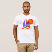 Catamaran T-shirt (Voorkant volledig)
