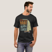 Catamaran Two Hulls Sailing Quote Catamaran Captai T-shirt (Voorkant volledig)
