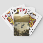 Catamaranen en zeilboten speelkaarten (Achterkant)