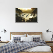 Catamarans en zeilboten canvas afdruk (Insitu (Slaapkamer))