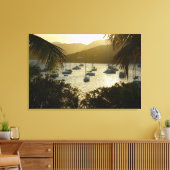 Catamarans en zeilboten canvas afdruk (Insitu (Woonkamer))