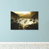 Catamarans en zeilboten canvas afdruk (Insitu (Houten vloer))