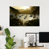 Catamarans en zeilboten poster (Thuiskantoor)