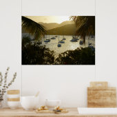 Catamarans en zeilboten poster (Keuken)