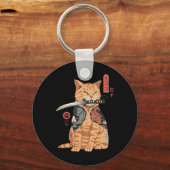 Catana Cat  Schattigee Japans geïnspireerde kat Sleutelhanger (Voorkant)