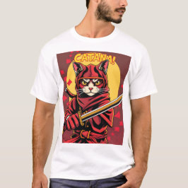 Catana de kat Ninja T-shirt