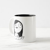 Catana doet Vinger Pistolen mok (Voorkant links)