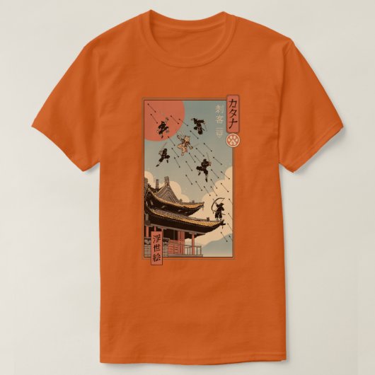 Catana Fight in Edo T-shirt (Design voorkant)