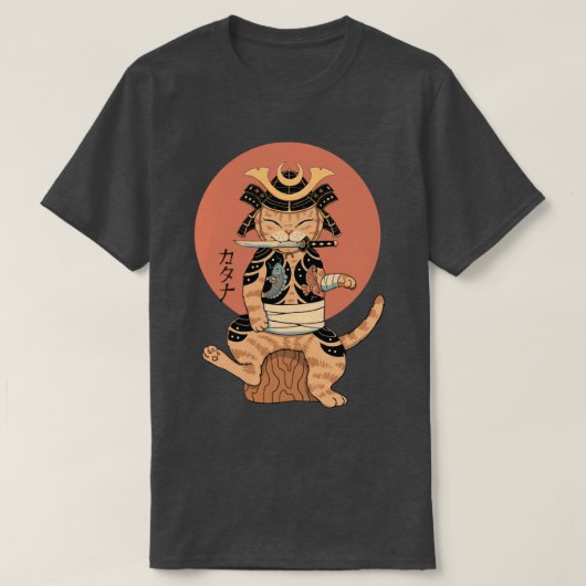 Catana Samurai T-shirt (Design voorkant)