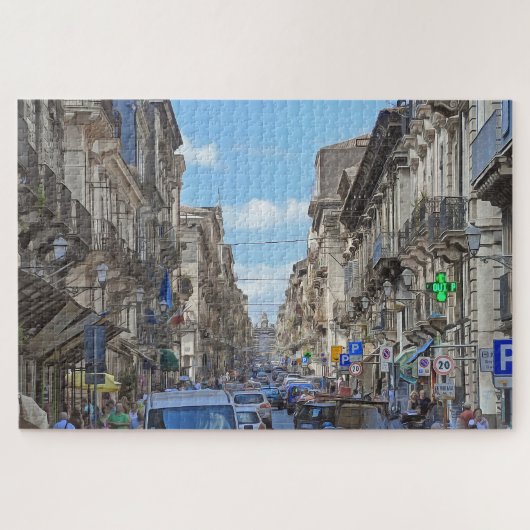 Catania. #12. legpuzzel (Horizontaal)