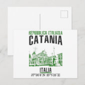 Catania Briefkaart (Voorkant / Achterkant)