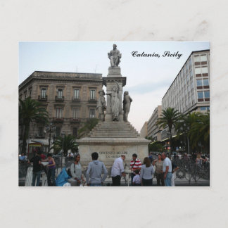 Catania, Briefkaart Piazza Vincenzo Bellini