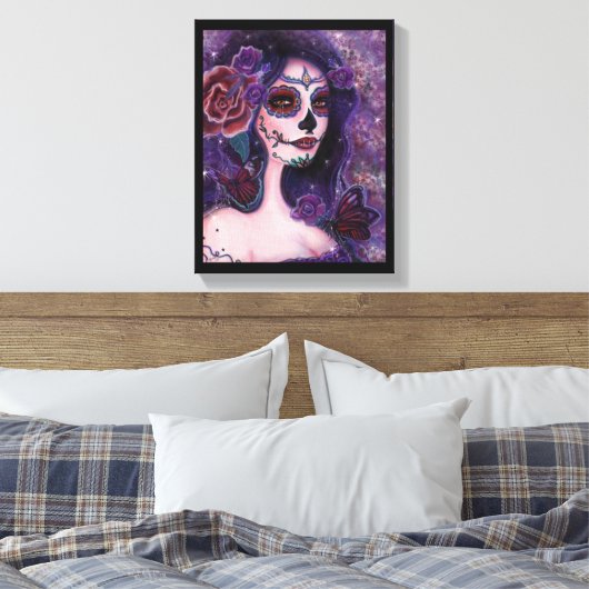 Catania day of the dead by Renee Lavoie  Canvas Afdruk (Insitu (Slaapkamer))