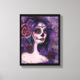 Catania day of the dead by Renee Lavoie Canvas Afdruk