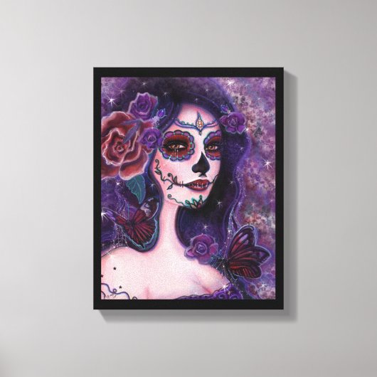 Catania day of the dead by Renee Lavoie  Canvas Afdruk (Voorkant)